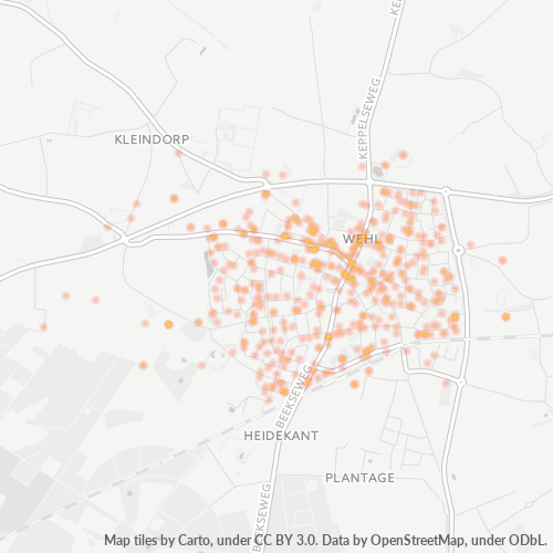7031 Heatmap Bedrijfsdichtheid