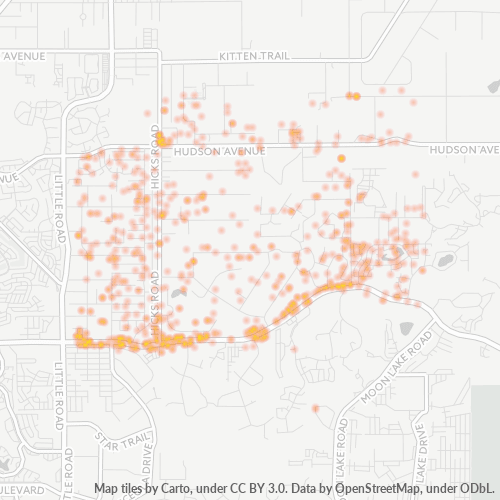 34669 Business Density Heatmap