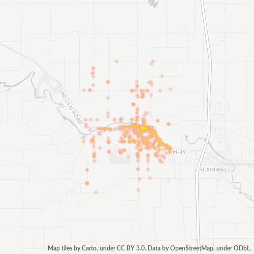 49078 Business Density Heatmap
