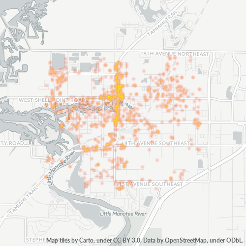 33570 Business Density Heatmap