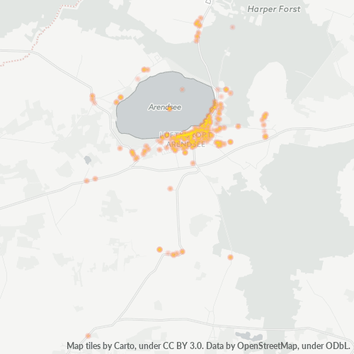 39619 Standortdichte-Heatmap
