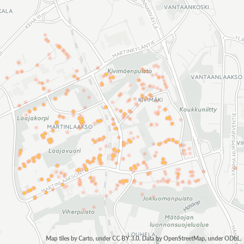 01620 Yritystiheys lämpökarttana