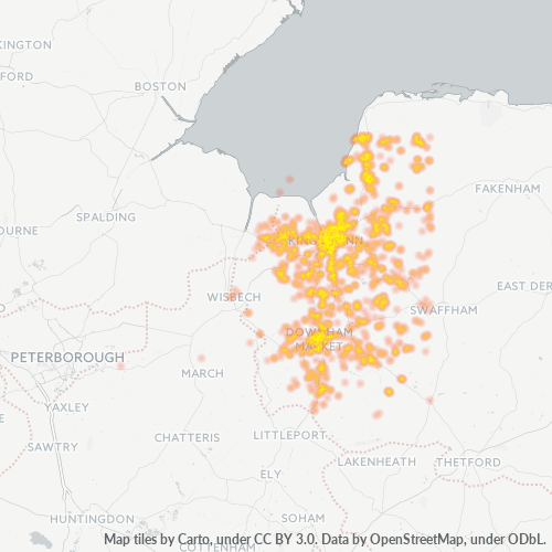 PE3 Business Density Heatmap