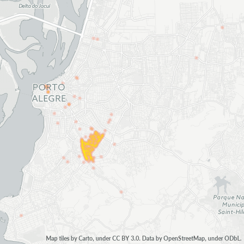 90660-000 Heatmap de Densidade da Empresa