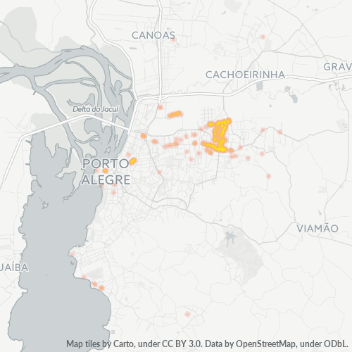 91150-000 Heatmap de Densidade da Empresa
