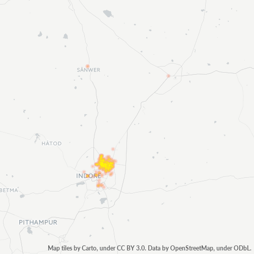 452011 Business Density Heatmap