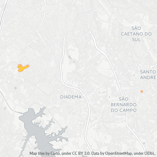 04650-000 Mapa de calor de densidad empresarial