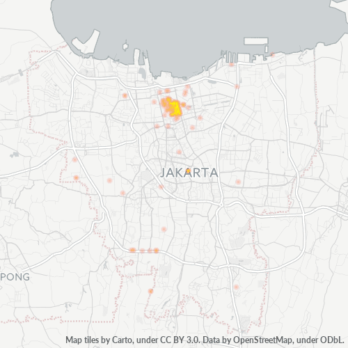 10750 Peta Panas Densitas Bisnis