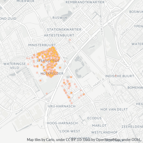 2286 Heatmap Bedrijfsdichtheid