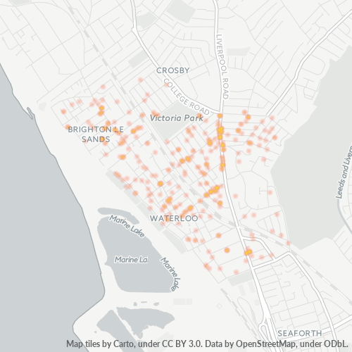 L22 Business Density Heatmap