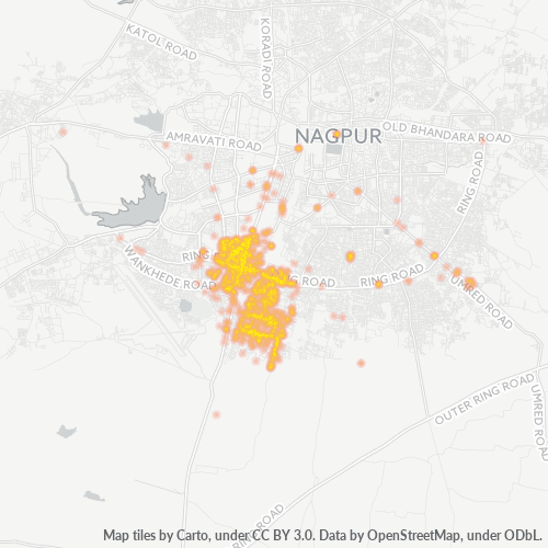 440015 Business Density Heatmap