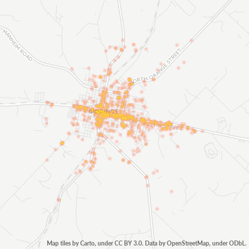 78942 Business Density Heatmap