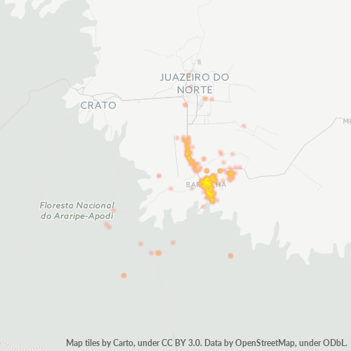 63180-000 Heatmap de Densidade da Empresa