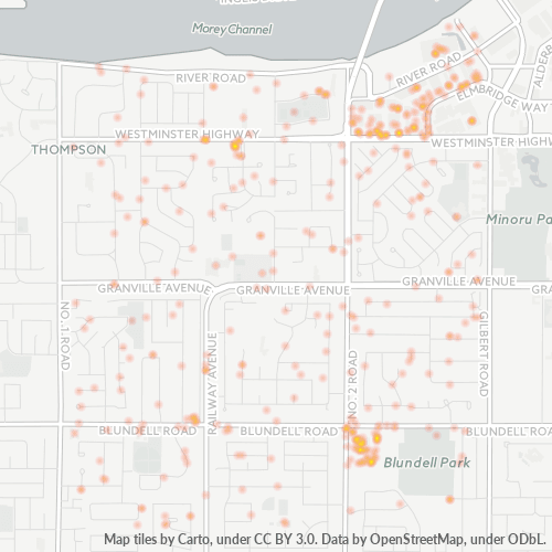 V7C Business Density Heatmap