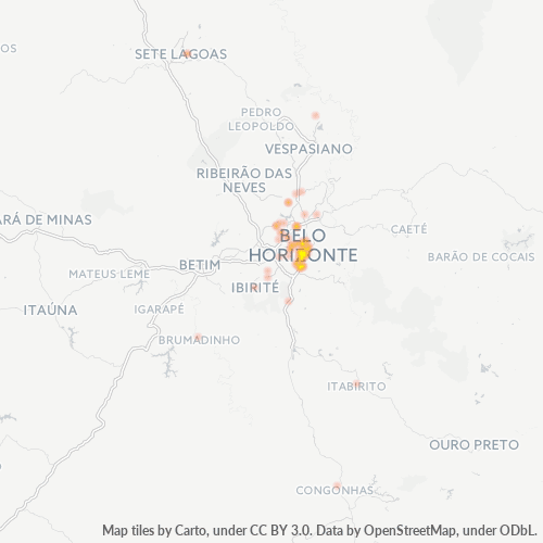 30330-000 Heatmap de Densidade da Empresa