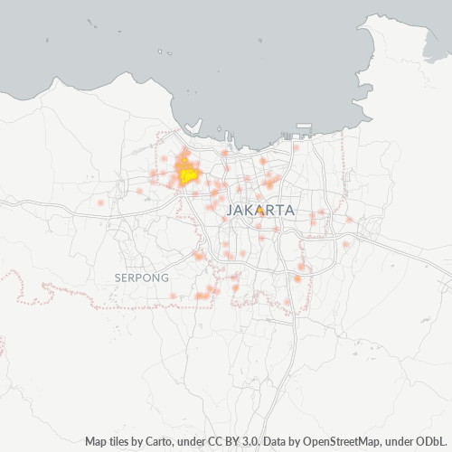 11740 Peta Panas Densitas Bisnis