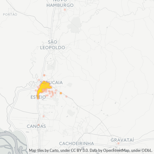93260-000 Heatmap de Densidade da Empresa