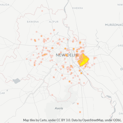 110096 Business Density Heatmap