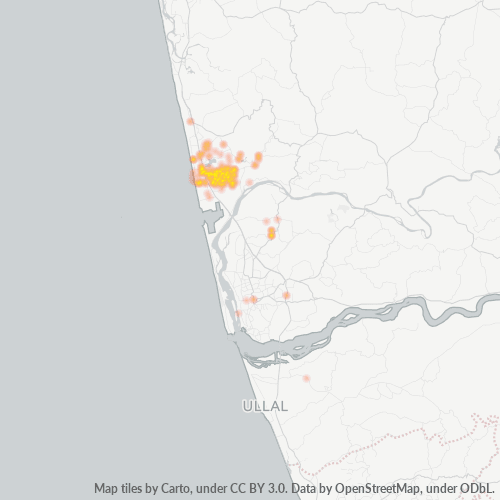 575011 Business Density Heatmap