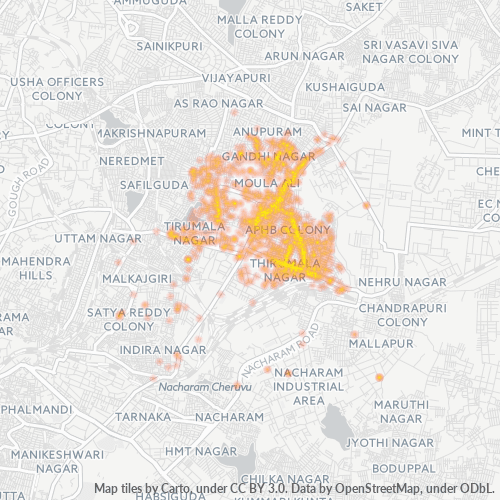 500040 Business Density Heatmap