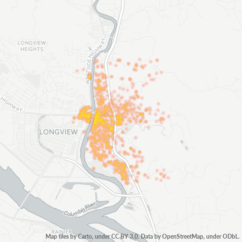 98626 Business Density Heatmap