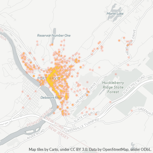 12771 Business Density Heatmap