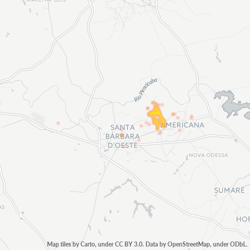 13455-000 Mapa de calor de densidad empresarial