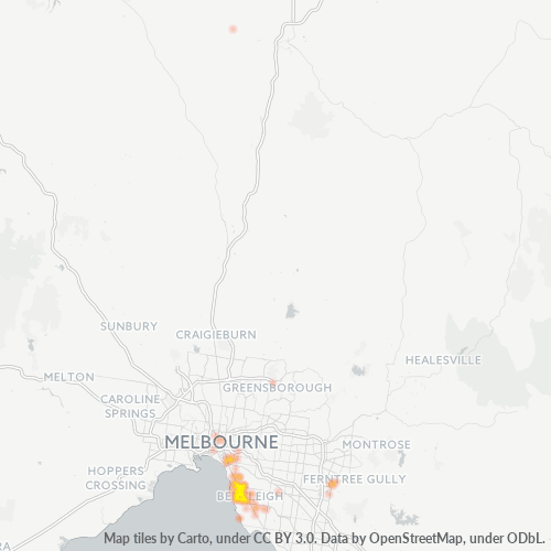 3187 Business Density Heatmap