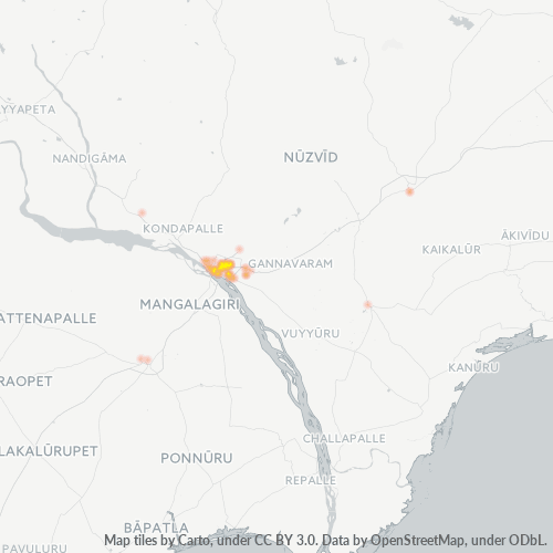 520011 Business Density Heatmap