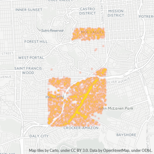 94112 Business Density Heatmap