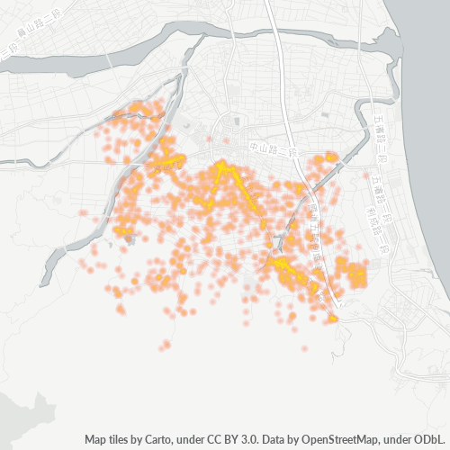 269 商業密度熱圖