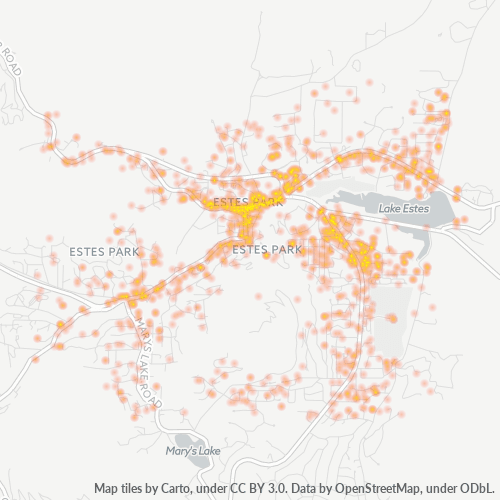 80517 Business Density Heatmap