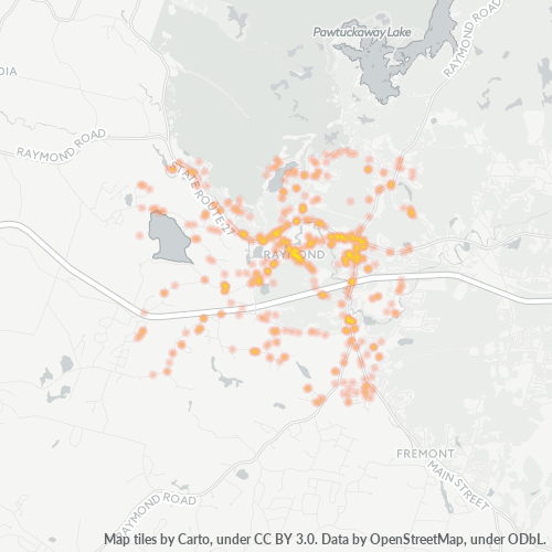 03077 Business Density Heatmap