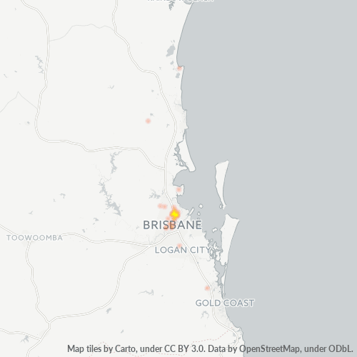 4012 Business Density Heatmap