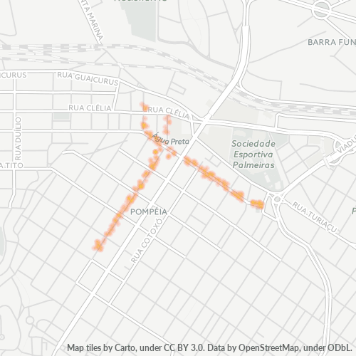 05024-000 Heatmap de Densidade da Empresa