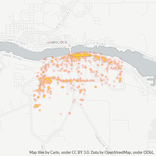 49931 Business Density Heatmap