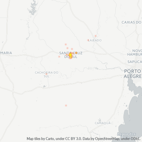 96810-000 Mapa de calor de densidad empresarial