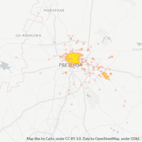 0084 Hittekaart vir Besigheidsdigtheid