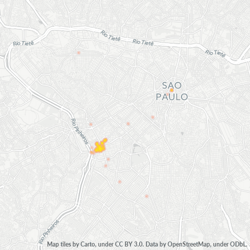 01453-000 Heatmap de Densidade da Empresa