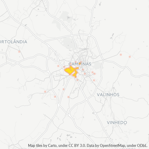 13031-000 Heatmap de Densidade da Empresa