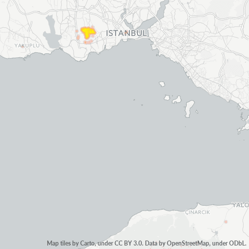 34186 Şirket Yoğunluğu Isı Haritası