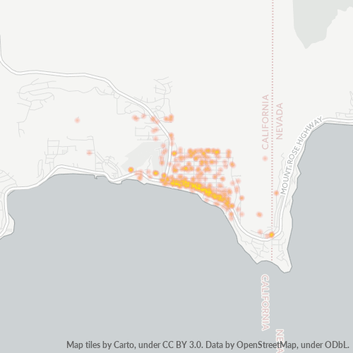 96143 Business Density Heatmap