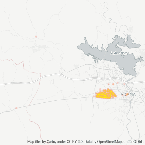 01190 Şirket Yoğunluğu Isı Haritası