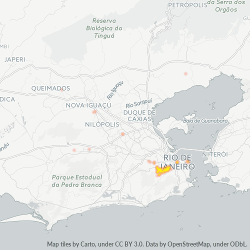 20540-000 Heatmap de Densidade da Empresa