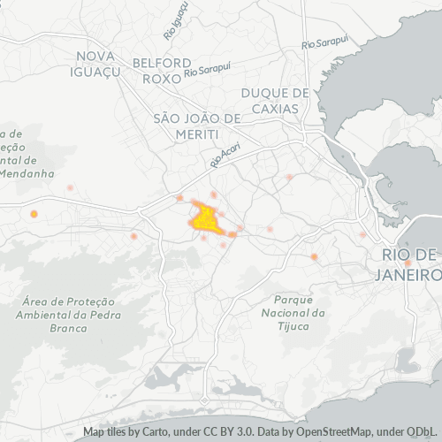 21331-000 Heatmap de Densidade da Empresa