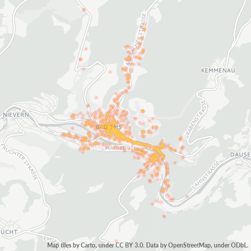 Heatmap für plz 56130