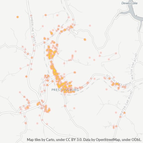 41653 Business Density Heatmap