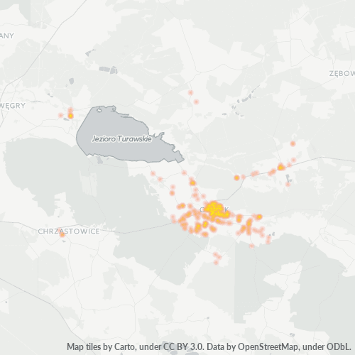 46-040 Mapa intensywności działalności gospodarczej