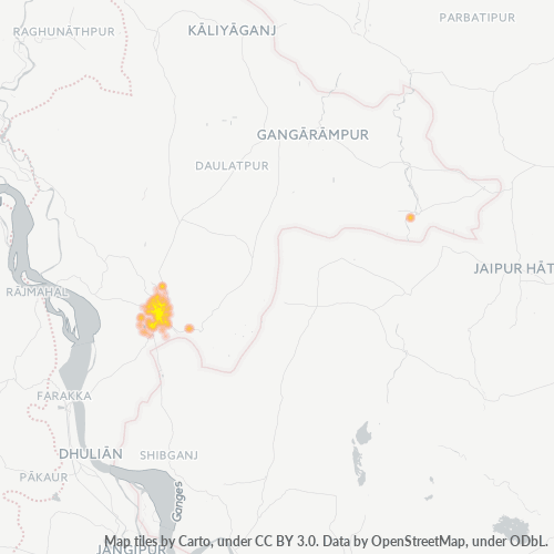 732101 Business Density Heatmap