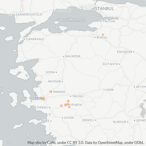 35750 Şirket Yoğunluğu Isı Haritası